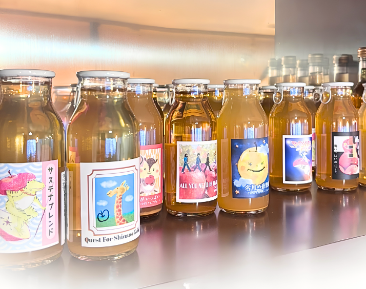 Cafe&Bar＋S｜安曇野「弐七農園」のりんごを味わう、2つの新メニューが登場！